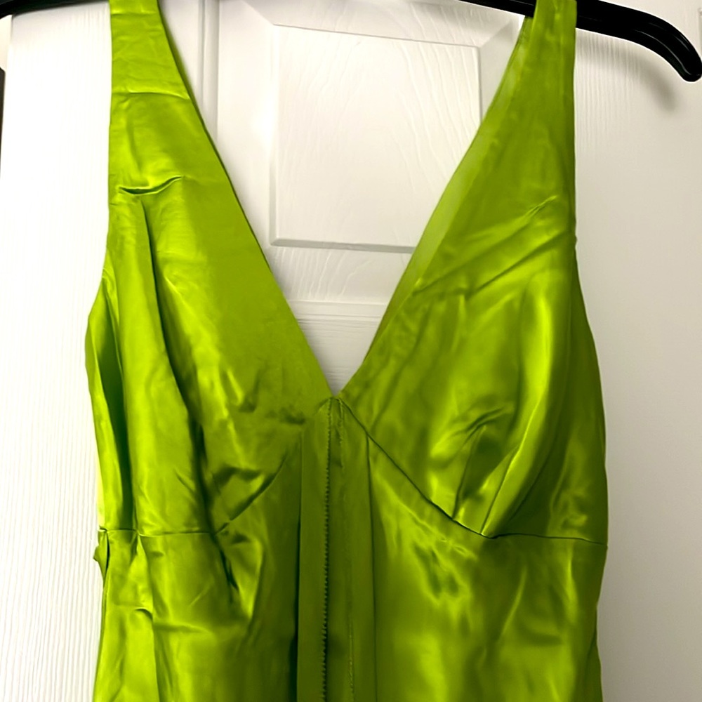 Vintage 100% silk Nicole Miller dress sz 2